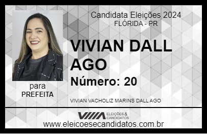 Candidato VIVIAN MARINS 2024 - FLÓRIDA - Eleições