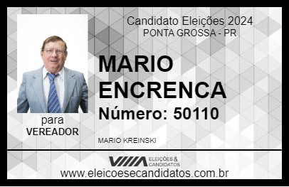 Candidato MARIO ENCRENCA 2024 - PONTA GROSSA - Eleições