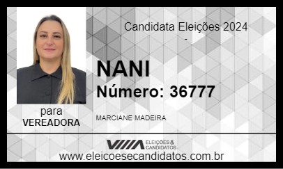 Candidato NANI 2024 - MATINHOS - Eleições