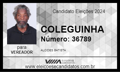 Candidato COLEGUINHA 2024 - CIANORTE - Eleições