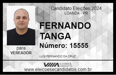 Candidato FERNANDO TANGA 2024 - LOANDA - Eleições