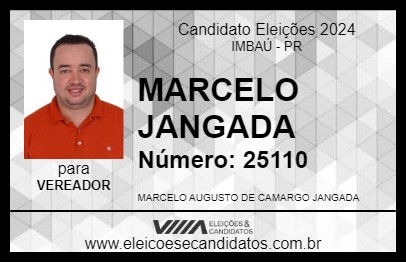 Candidato MARCELO JANGADA 2024 - IMBAÚ - Eleições