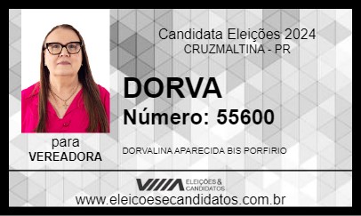 Candidato DORVA 2024 - CRUZMALTINA - Eleições