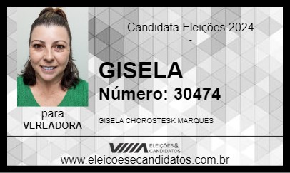 Candidato GISELA 2024 - SÃO JOSÉ DOS PINHAIS - Eleições