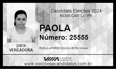 Candidato PAOLA 2024 - NOVA CANTU - Eleições