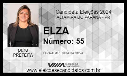 Candidato ELZA 2024 - ALTAMIRA DO PARANÁ - Eleições