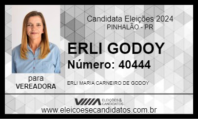 Candidato ERLI GODOY 2024 - PINHALÃO - Eleições