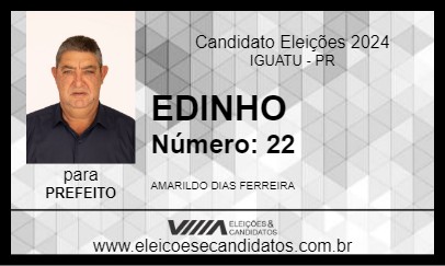 Candidato EDINHO 2024 - IGUATU - Eleições