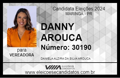 Candidato DANNY AROUCA 2024 - MARINGÁ - Eleições