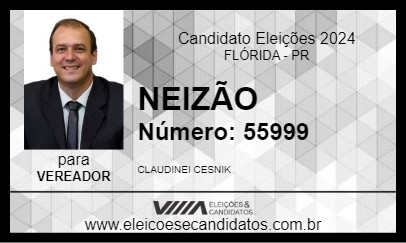 Candidato NEIZÃO 2024 - FLÓRIDA - Eleições