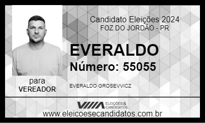 Candidato EVERALDO 2024 - FOZ DO JORDÃO - Eleições