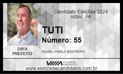 Candidato TUTI 2024 - ASSAÍ - Eleições