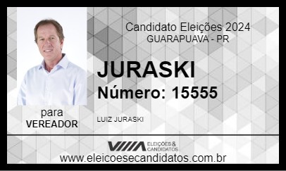 Candidato JURASKI 2024 - GUARAPUAVA - Eleições