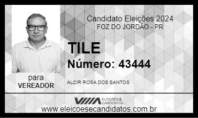 Candidato TILE 2024 - FOZ DO JORDÃO - Eleições