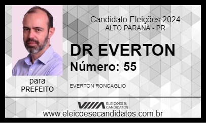 Candidato DR EVERTON 2024 - ALTO PARANÁ - Eleições