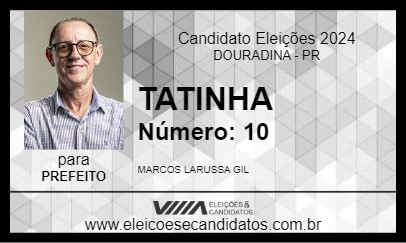 Candidato TATINHA 2024 - DOURADINA - Eleições