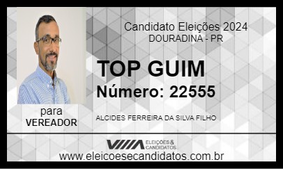 Candidato TOP GUIM 2024 - DOURADINA - Eleições