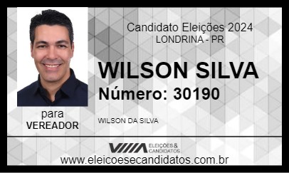 Candidato WILSON SILVA 2024 - LONDRINA - Eleições