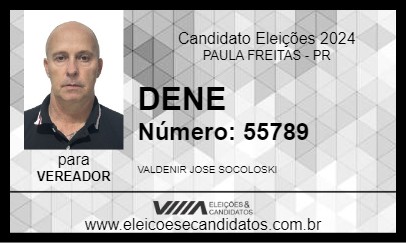 Candidato DENE 2024 - PAULA FREITAS - Eleições