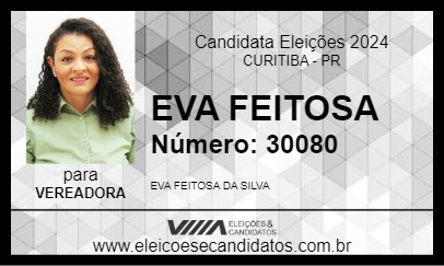 Candidato EVA FEITOSA 2024 - CURITIBA - Eleições