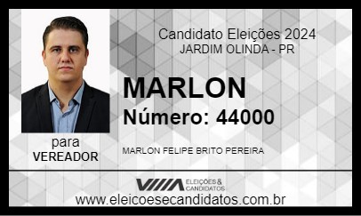 Candidato MARLON 2024 - JARDIM OLINDA - Eleições