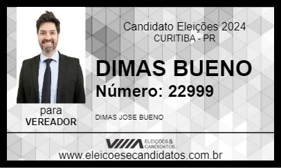 Candidato DIMAS BUENO 2024 - CURITIBA - Eleições