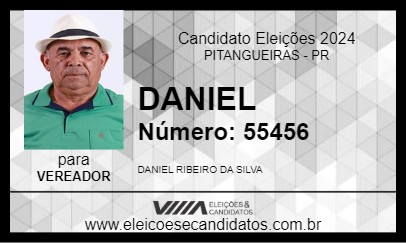 Candidato DANIEL 2024 - PITANGUEIRAS - Eleições