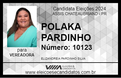 Candidato POLAKA PARDINHO 2024 - ASSIS CHATEAUBRIAND - Eleições