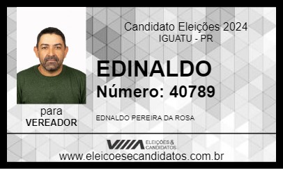 Candidato EDINALDO 2024 - IGUATU - Eleições