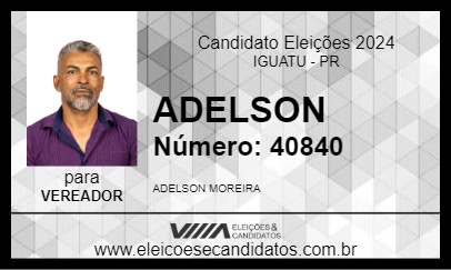 Candidato ADELSON 2024 - IGUATU - Eleições