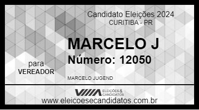 Candidato MARCELO J 2024 - CURITIBA - Eleições