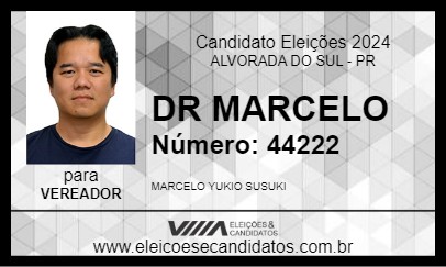 Candidato DR MARCELO 2024 - ALVORADA DO SUL - Eleições