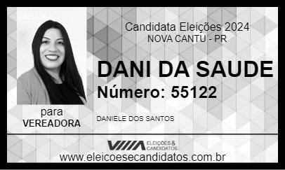 Candidato DANI DA SAUDE 2024 - NOVA CANTU - Eleições