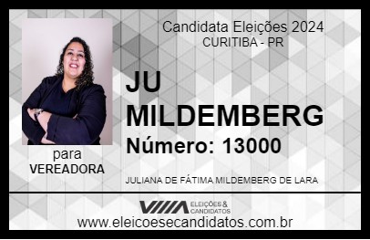 Candidato JU MILDEMBERG 2024 - CURITIBA - Eleições