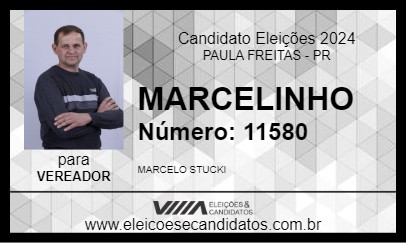 Candidato MARCELINHO 2024 - PAULA FREITAS - Eleições