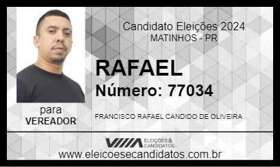 Candidato RAFAEL 2024 - MATINHOS - Eleições