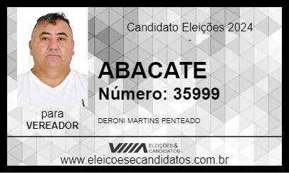 Candidato ABACATE 2024 - IMBITUVA - Eleições