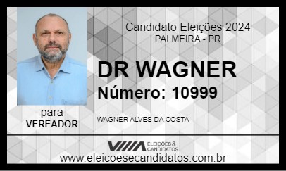 Candidato DR WAGNER 2024 - PALMEIRA - Eleições