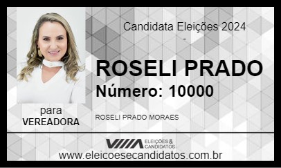 Candidato ROSELI PRADO 2024 - CONGONHINHAS - Eleições