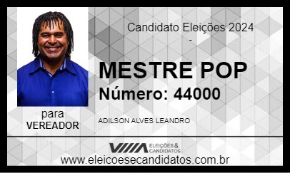 Candidato MESTRE POP 2024 - CURITIBA - Eleições