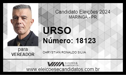 Candidato URSO 2024 - MARINGÁ - Eleições