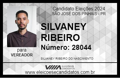 Candidato SILVANEY RIBEIRO  2024 - SÃO JOSÉ DOS PINHAIS - Eleições