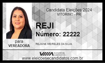 Candidato REJI 2024 - VITORINO - Eleições