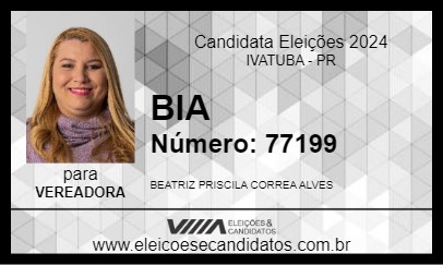 Candidato BIA 2024 - IVATUBA - Eleições