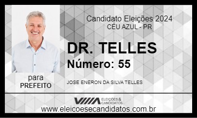 Candidato DR. TELLES 2024 - CÉU AZUL - Eleições