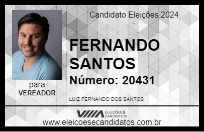 Candidato FERNANDO SANTOS  2024 - IBIPORÃ - Eleições