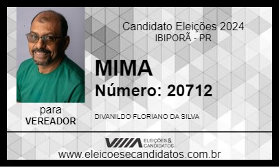 Candidato MIMA 2024 - IBIPORÃ - Eleições