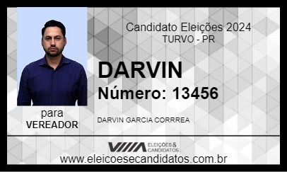 Candidato DARVIN 2024 - TURVO - Eleições