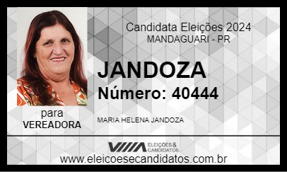 Candidato JANDOZA 2024 - MANDAGUARI - Eleições