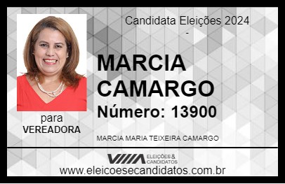 Candidato MARCIA CAMARGO 2024 - MARINGÁ - Eleições